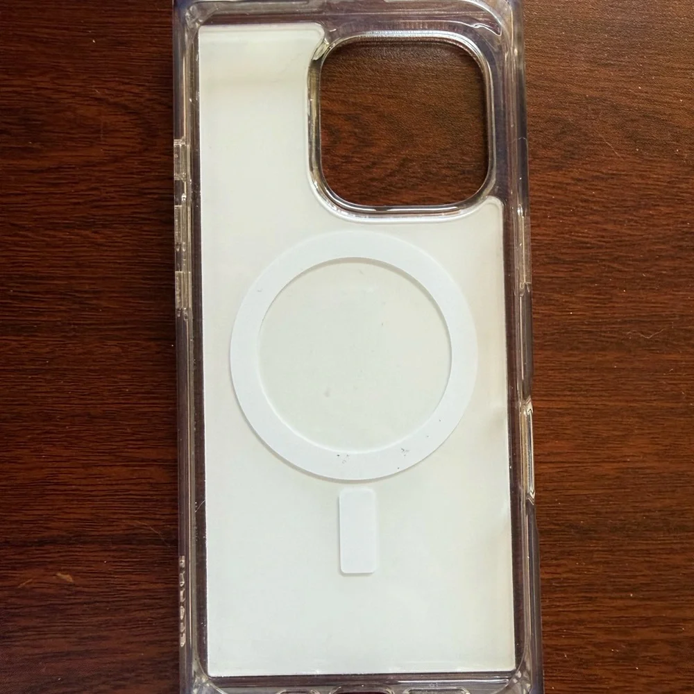 FLAUNT SQUARE Phone Case with real abalone shells for iPhone 16 Pro (almost new)